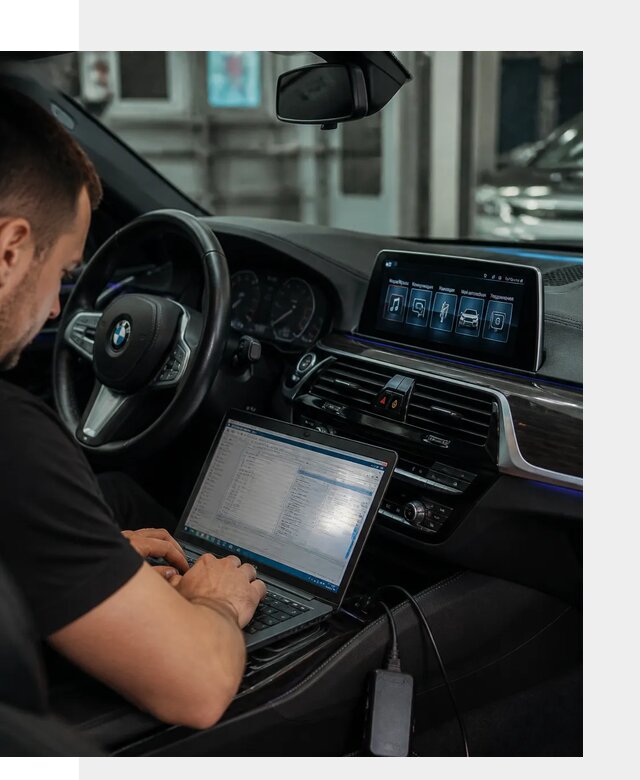 Русификация мультимедиа BMW для авто под ключ в Борзе