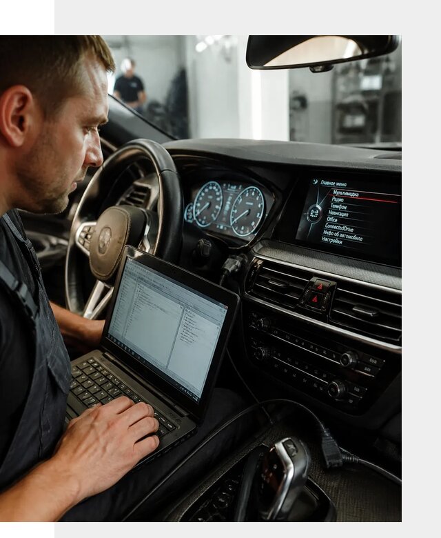 Русификация приборной панели BMW для авто в Борзе от компании