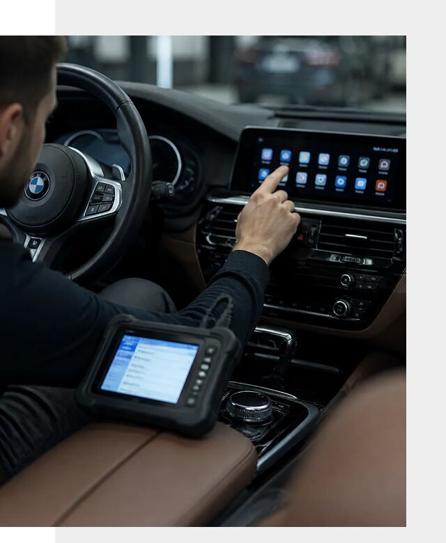 Установка приложений и мультимедиа сервисов BMW в Борзе