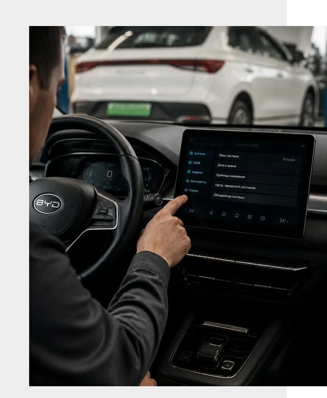 Русификация BYD E2 в Борзе от 15348 р. | ФастМобиль-Бря под ключ