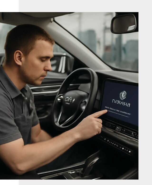 Установка приложений Changan и сервисов в авто в Борзе