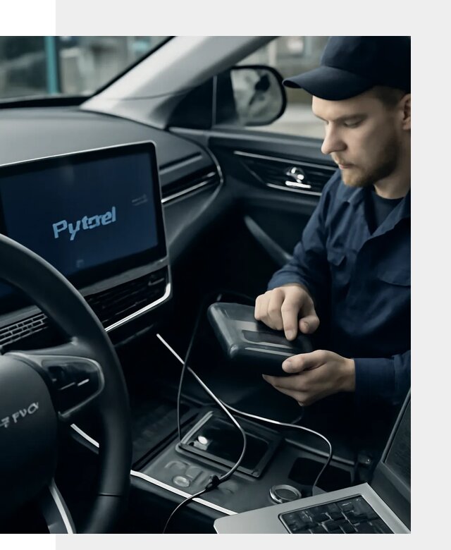 Русификация автомобилей Jetour с адаптацией меню в Борзе
