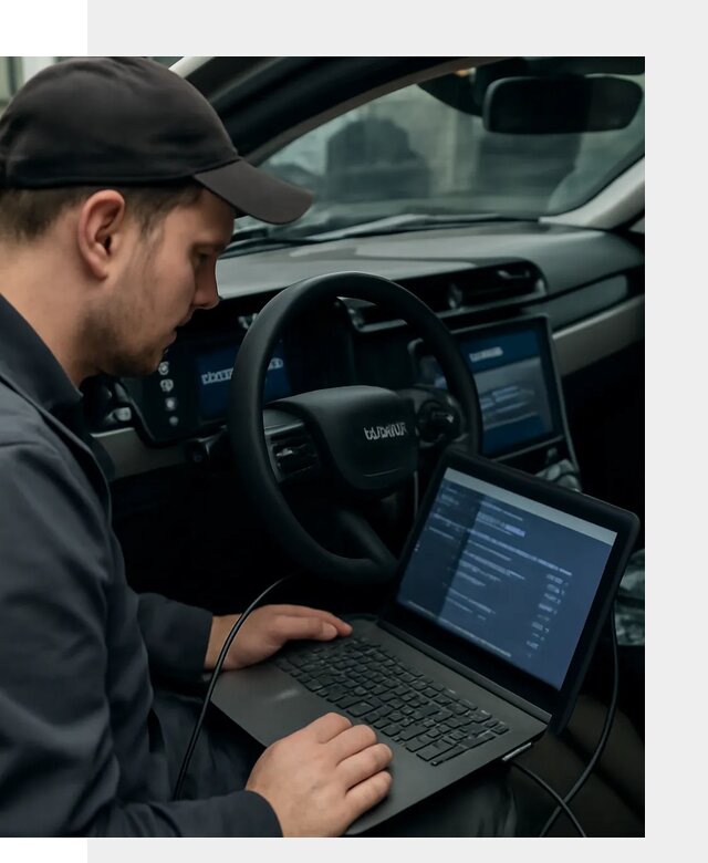 Профессиональная русификация автомобилей Lynk Co в Борзе