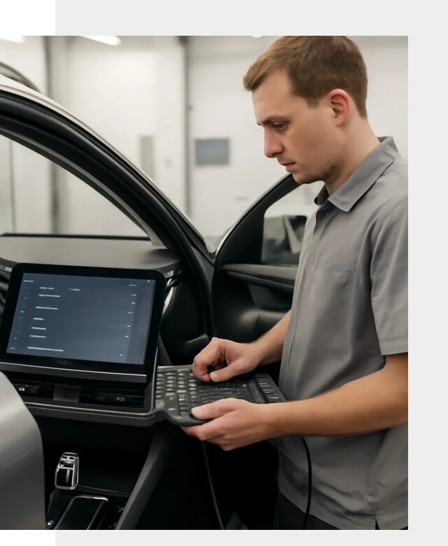 Русификация мультимедиа автомобилей Lynk Co в Борзе