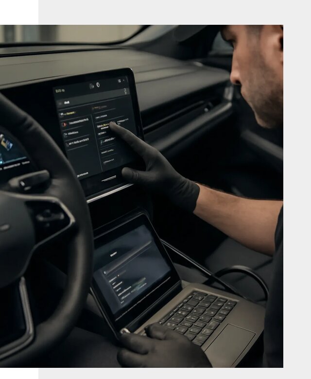 Русификация приборной панели Rising автомобиля в Борзе