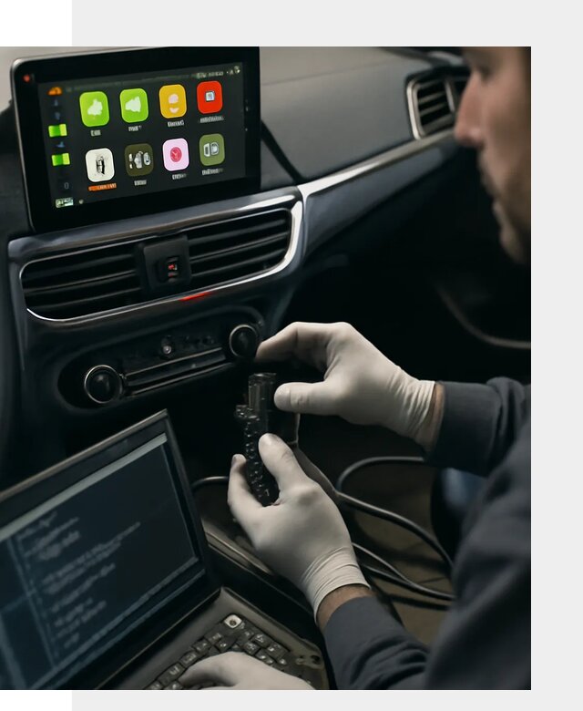 Активация Apple CarPlay в Борзе для штатной мультимедиа