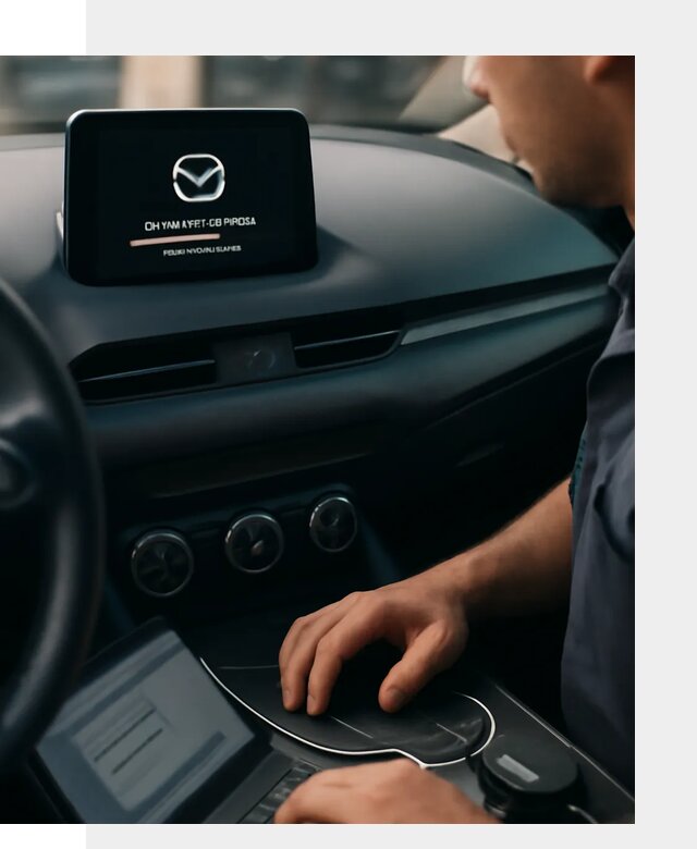 Установка приложений Mazda на мультимедийную систему в Борзе