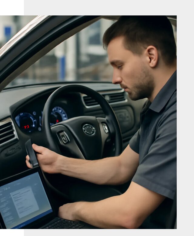 Русификация приборной панели Nissan для авто в Борзе